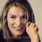 Lucille Werner (Date Unknown) at studio in Amsterdam.

[keywords]Posed, Headshot, Eyecontact, Smiling, TV presentator[/keywords]